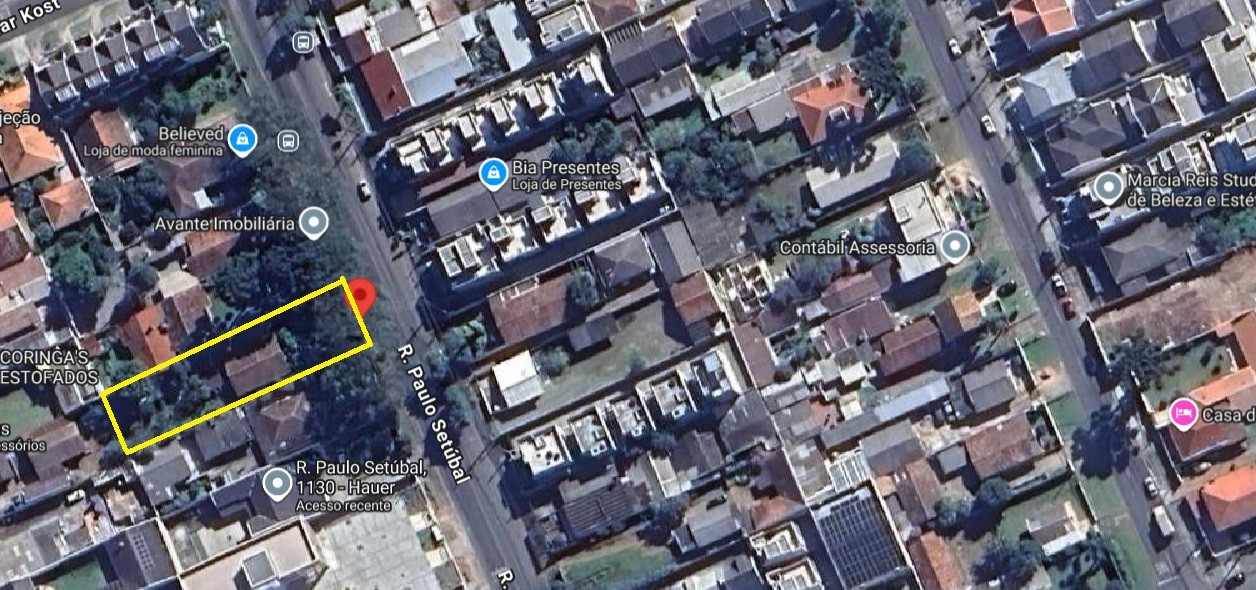 Terreno para venda no Hauer em Curitiba com 770,00m² por R$ 1.270.000,00