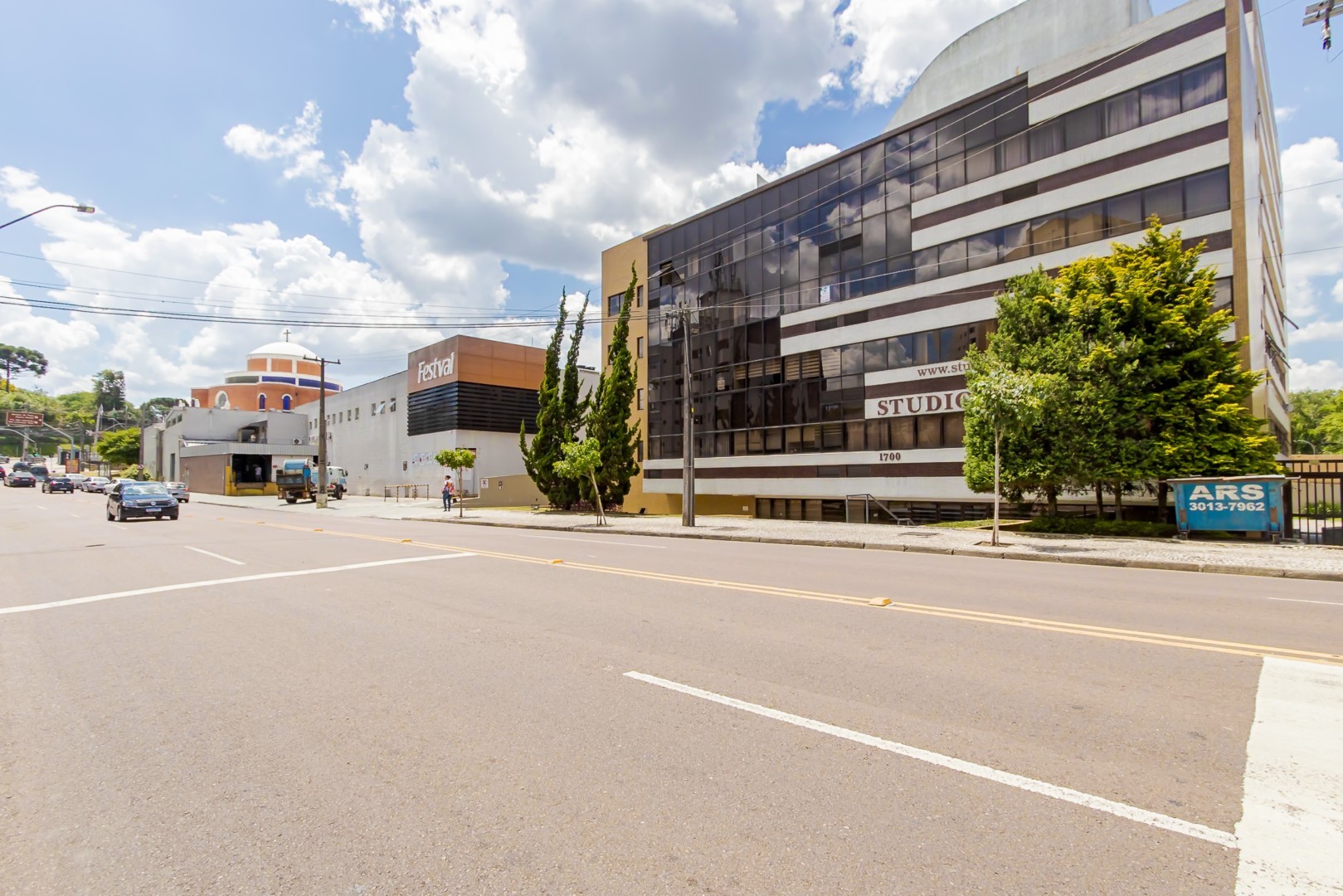 Estúdio para locacao no Juveve em Curitiba com 43,28m² por R$ 2.653,00