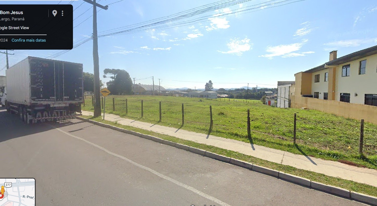 Terreno para locacao no Bom Jesus em Campo Largo com 1.671,88m² por R$ 4.000,00