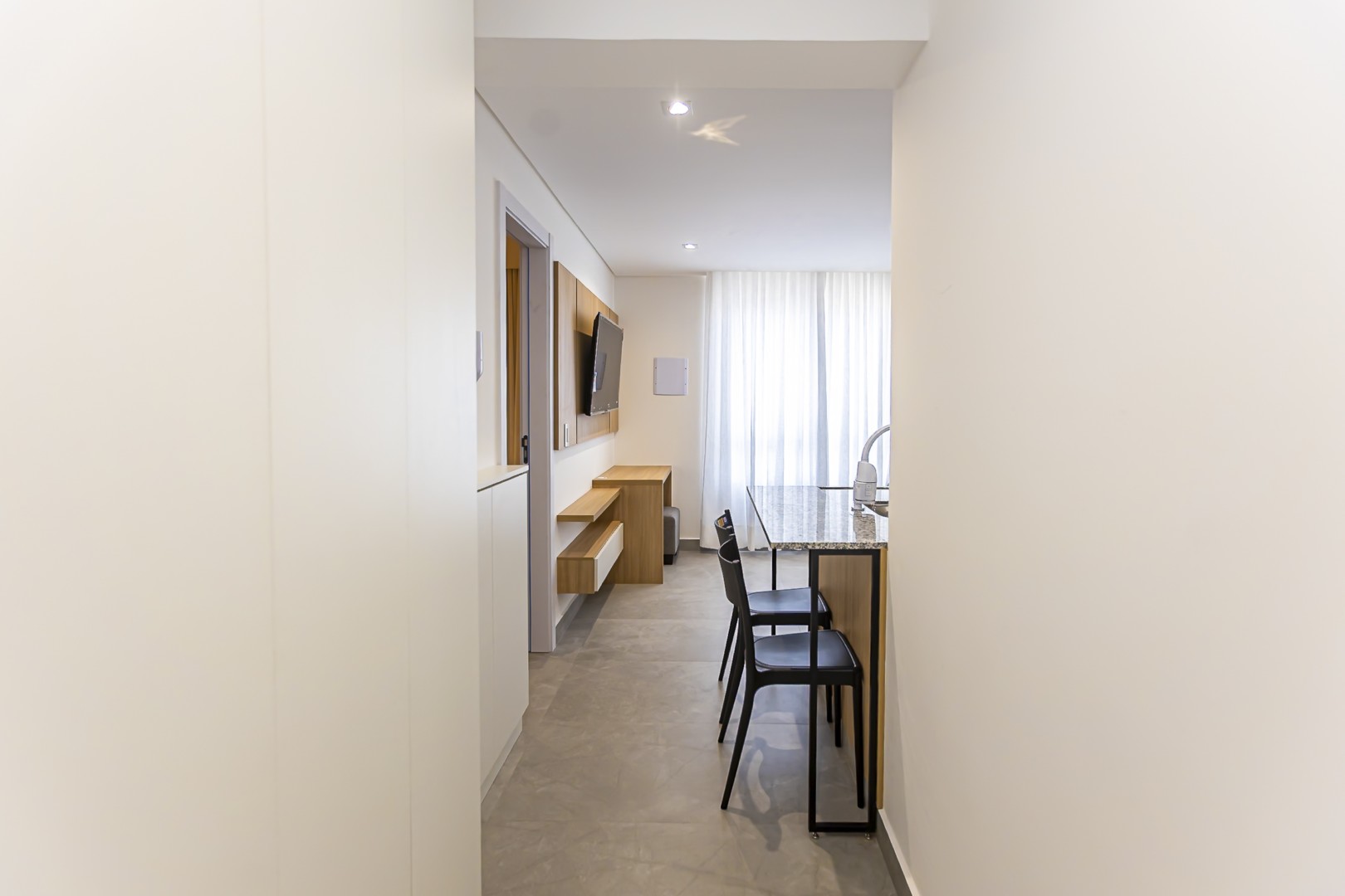 Apartamento para locacao no Bacacheri em Curitiba com 42,08m² por R$ 2.600,00