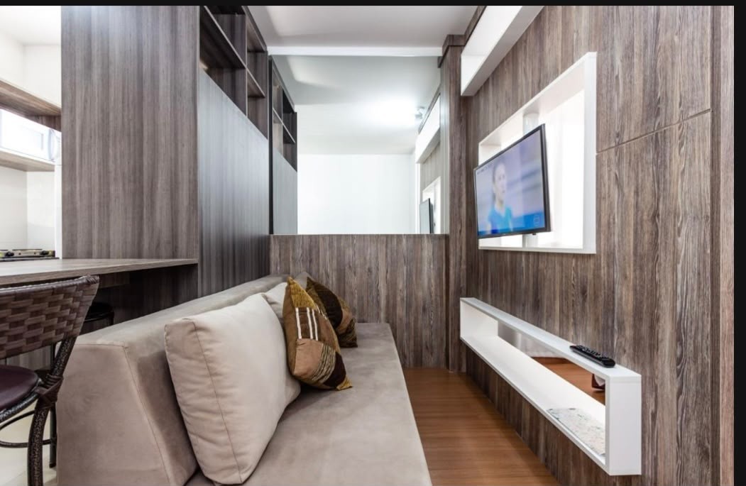 Estúdio para locacao no Sao Francisco em Curitiba com 43,26m² por R$ 2.800,00