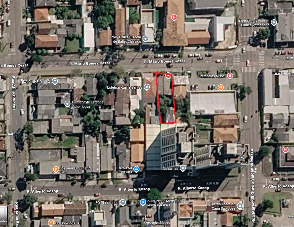 Terreno para venda no Pinheirinho em Curitiba com 440,00m² por R$ 765.000,00