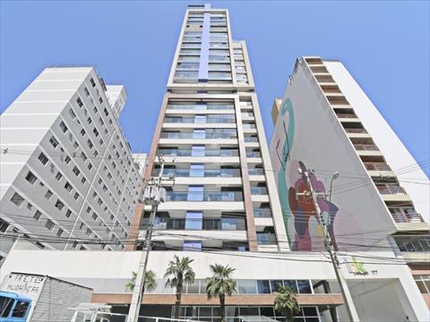 Estúdio para locacao no Campina do Siqueira em Curitiba com 60,00m² por R$ 2.653,00