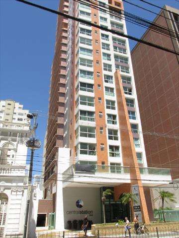 Apartamento para locacao no Centro em Curitiba com 43,86m² por R$ 2.120,00