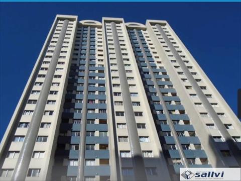 Apartamento para locacao no Centro em Curitiba com 76,66m² por R$ 2.253,00