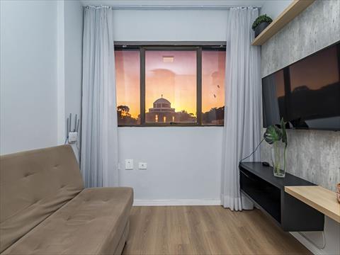 Estúdio para locacao no Juveve em Curitiba com 43,28m² por R$ 2.653,00