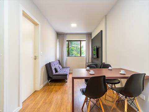 Estúdio para locacao no Juveve em Curitiba com 46,45m² por R$ 2.533,00