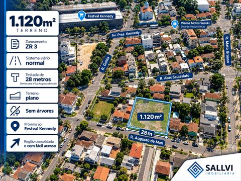 Terreno para venda no Guaira em Curitiba com 1.120,00m² por R$ 1.950.000,00
