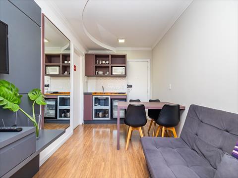 Estúdio para locacao no Juveve em Curitiba com 0,00m² por R$ 2.533,00