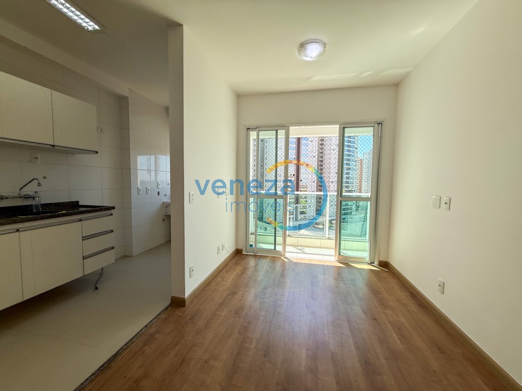 Apartamento para locação no bairro Gleba Palhano de Londrina com 69m<sup>2</sup> útil, 3 quartos, 1 vaga de garagem