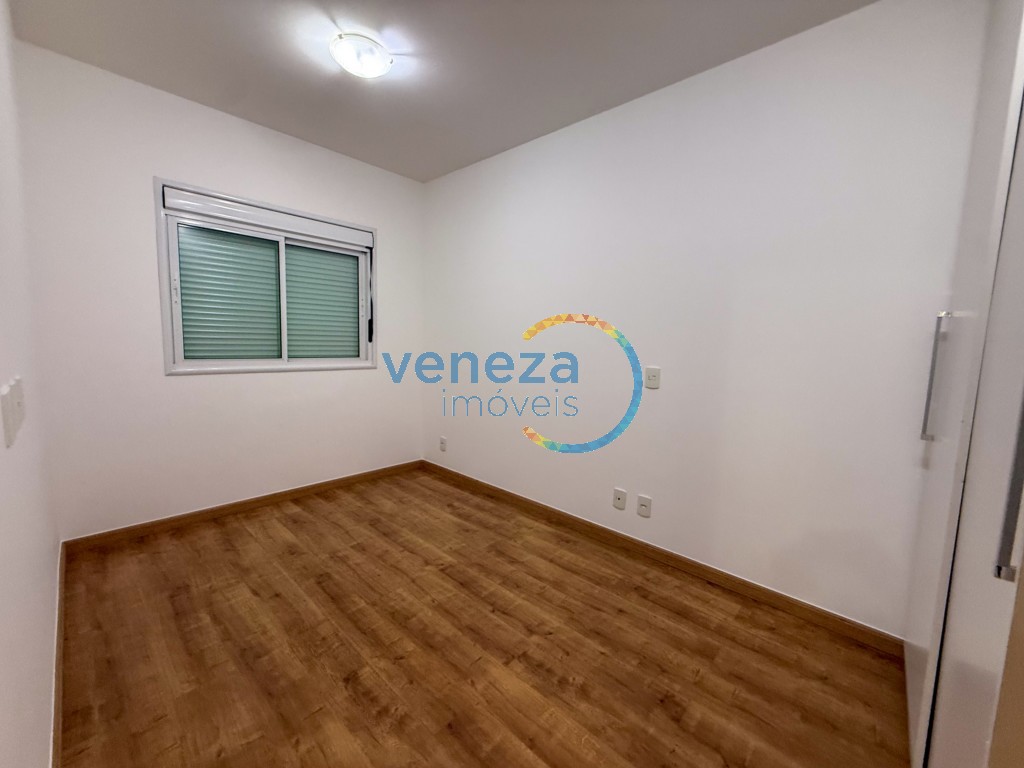 Apartamento para locação no bairro Gleba Palhano de Londrina com 69m<sup>2</sup> útil, 3 quartos, 1 vaga de garagem