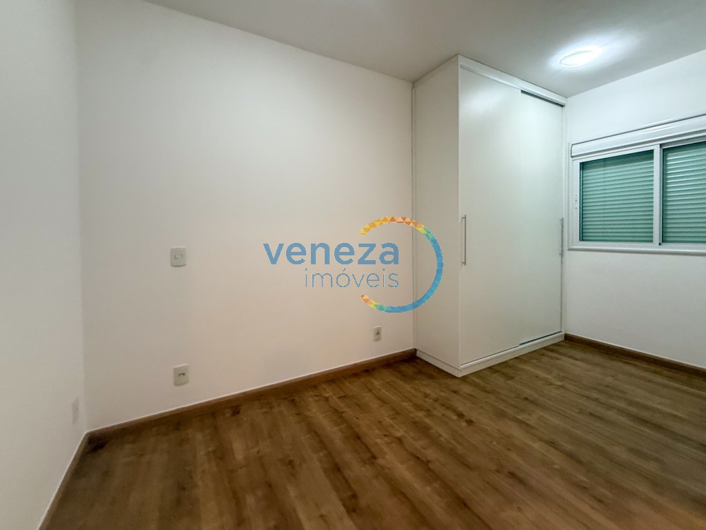 Apartamento para locação no bairro Gleba Palhano de Londrina com 69m<sup>2</sup> útil, 2 quartos, 1 vaga de garagem