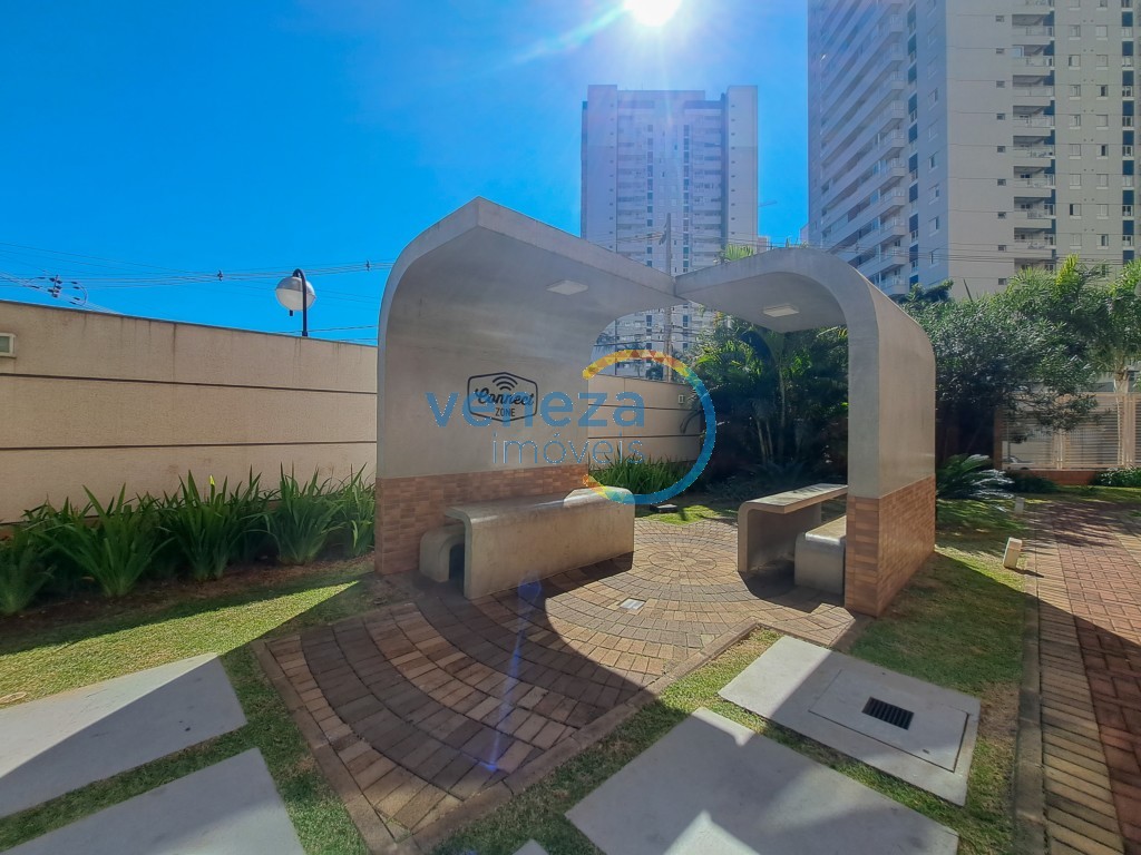 Apartamento para locação no bairro Gleba Palhano de Londrina com 69m<sup>2</sup> útil, 2 quartos, 1 vaga de garagem