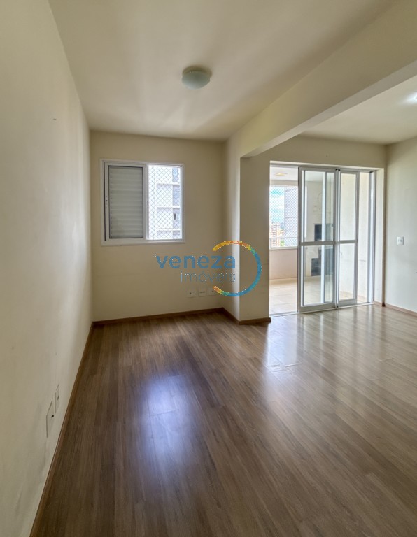Apartamento para locação no bairro Gleba Palhano de Londrina com 78.21m<sup>2</sup> útil, 2 quartos, 2 vagas de garagem