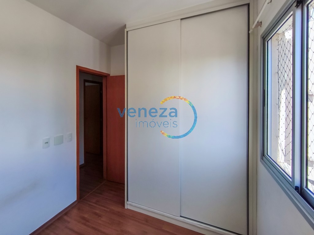 Apartamento para locação no bairro Gleba Palhano de Londrina com 68.89m<sup>2</sup> útil, 3 quartos, 1 vaga de garagem