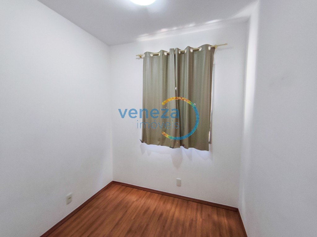 Apartamento para locação no bairro Gleba Palhano de Londrina com 68.89m<sup>2</sup> útil, 3 quartos, 1 vaga de garagem