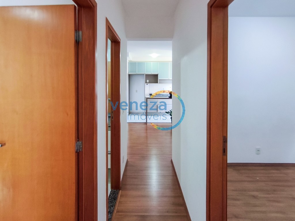 Apartamento para locação no bairro Gleba Palhano de Londrina com 68.89m<sup>2</sup> útil, 3 quartos, 1 vaga de garagem