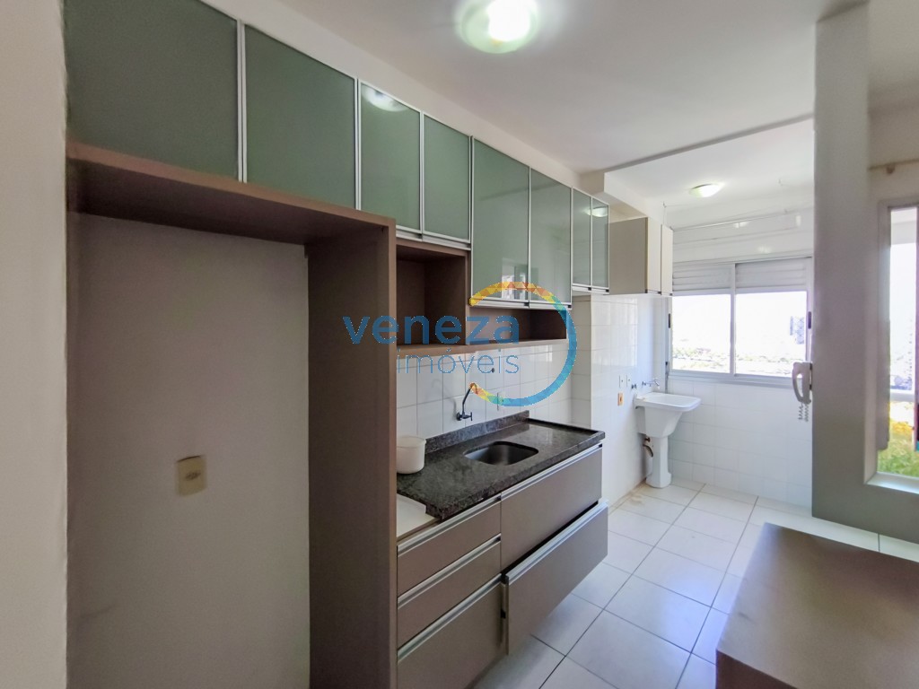 Apartamento para locação no bairro Gleba Palhano de Londrina com 68.89m<sup>2</sup> útil, 3 quartos, 1 vaga de garagem