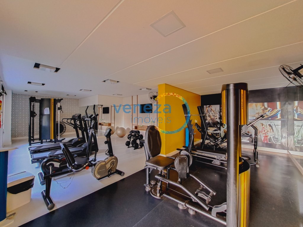 Apartamento para locação no bairro Gleba Palhano de Londrina com 68.89m<sup>2</sup> útil, 3 quartos, 1 vaga de garagem