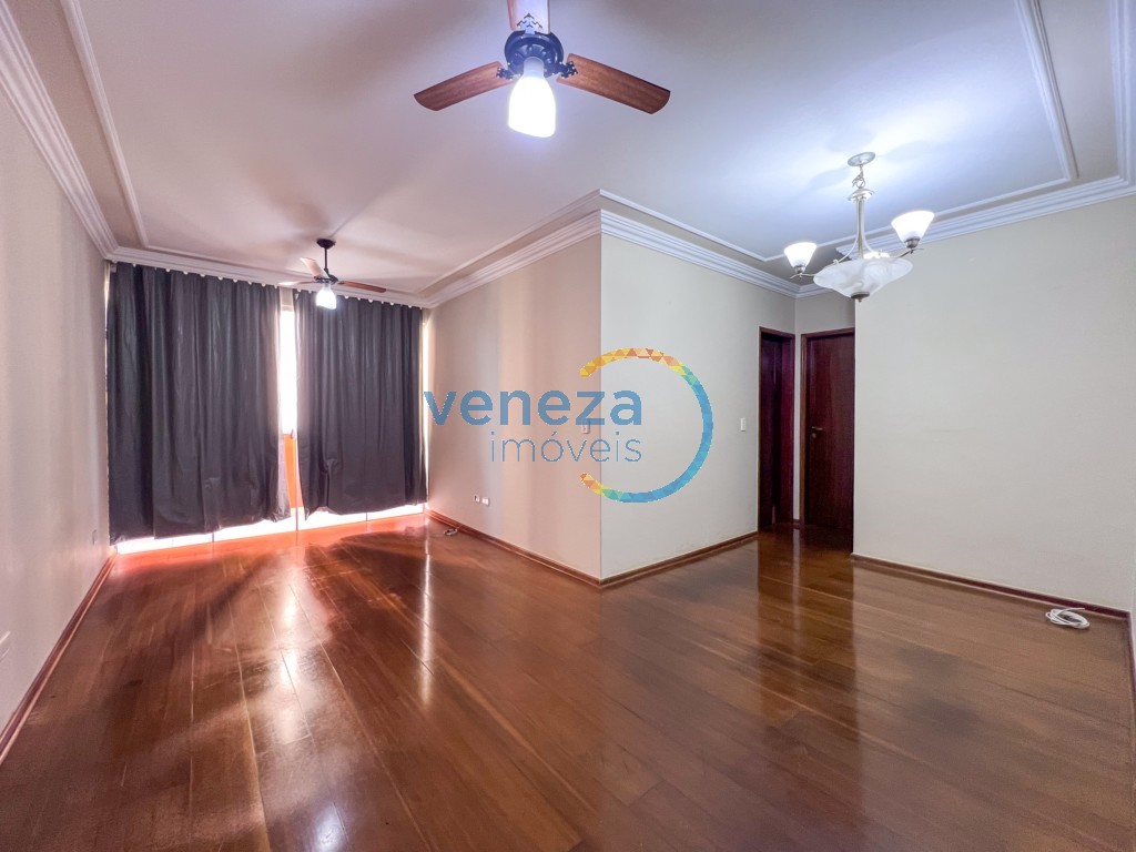 Apartamento para locacao no Judith em Londrina com 103,5m² por R$ 1.900,00