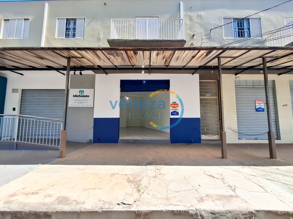 Salão-loja para locacao no San Remo em Londrina com 41,15m² por R$ 1.700,00