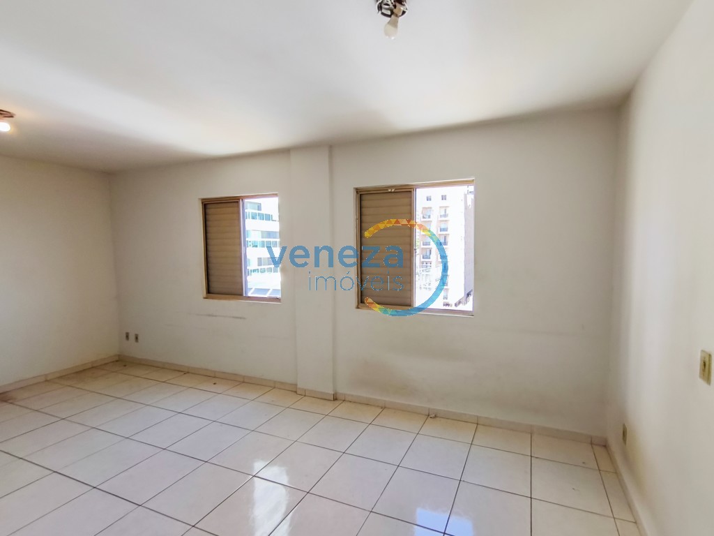 Apartamento para locação no bairro Centro de Londrina com 36.72m<sup>2</sup> útil, 1 quarto, 1 vaga de garagem