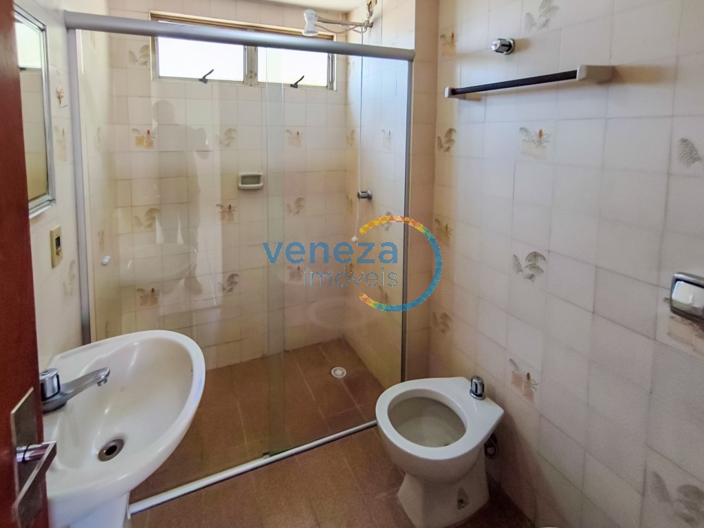Apartamento para locação no bairro Centro de Londrina com 36.72m<sup>2</sup> útil, 1 quarto, 1 vaga de garagem