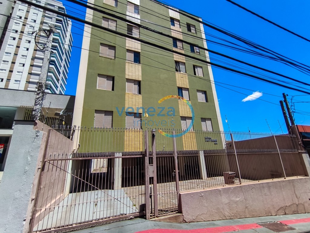 Apartamento para locação no bairro Centro de Londrina com 36.72m<sup>2</sup> útil, 1 quarto, 1 vaga de garagem