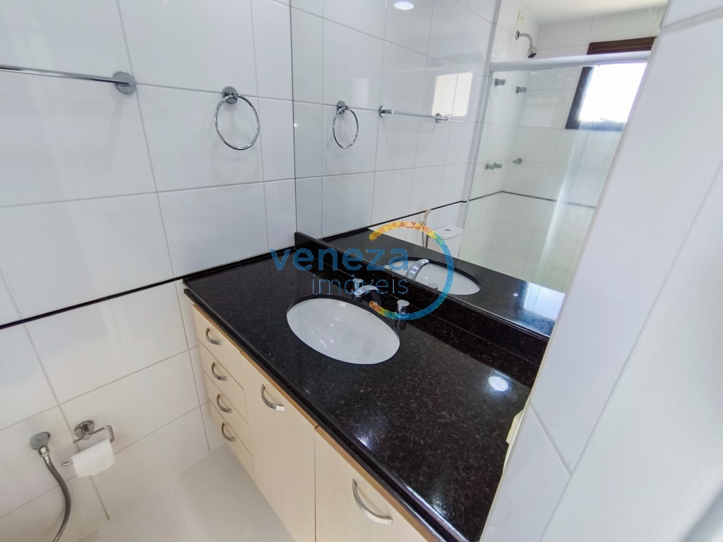 Apartamento para locação no bairro Ipiranga de Londrina com 80.06m<sup>2</sup> útil, 2 quartos, 1 vaga de garagem