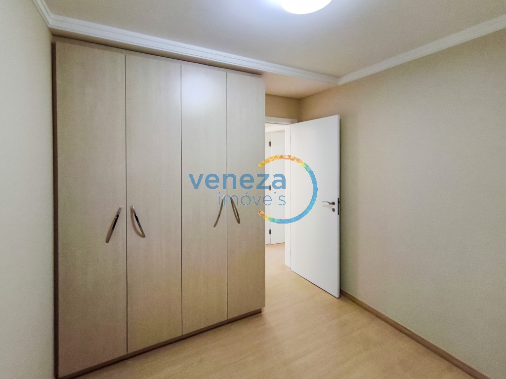 Apartamento para locação no bairro Ipiranga de Londrina com 80.06m<sup>2</sup> útil, 2 quartos, 1 vaga de garagem