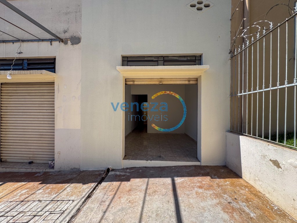 Salão-loja para locação no bairro Centro de Londrina com 38.68m<sup>2</sup> útil