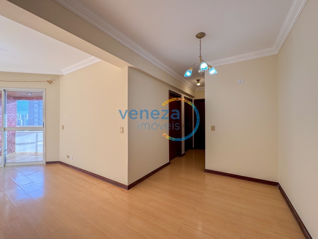 Apartamento para locacao no Jardim Higienopolis em Londrina com 134,67m² por R$ 1.780  - Foto 2