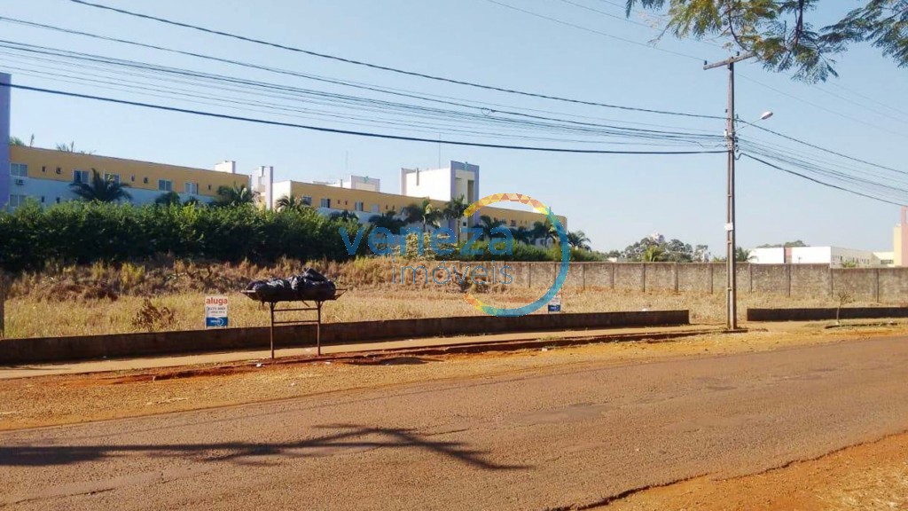 Terreno para locacao no Portal de Versalhes 3 em Londrina com 2.044,79m² por R$ 3.750,00