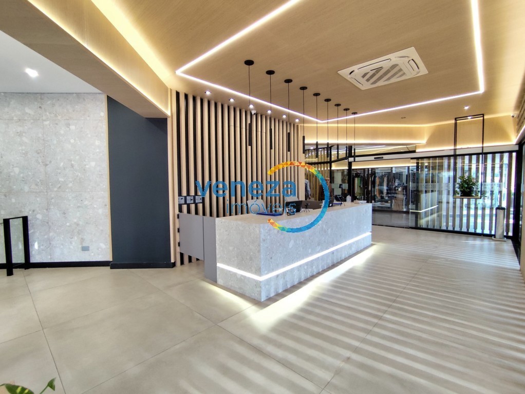 Sala para locação no bairro Centro de Londrina com 80m<sup>2</sup> útil, 1 vaga de garagem