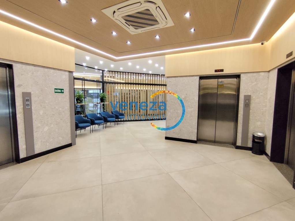 Sala para locação no bairro Centro de Londrina com 80m<sup>2</sup> útil, 1 vaga de garagem