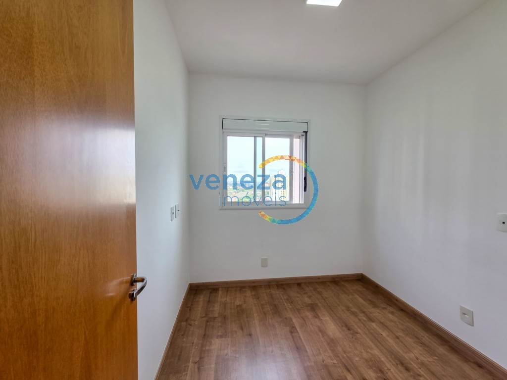 Apartamento para locação no bairro Gleba Palhano de Londrina com 69m<sup>2</sup> útil, 3 quartos, 1 vaga de garagem