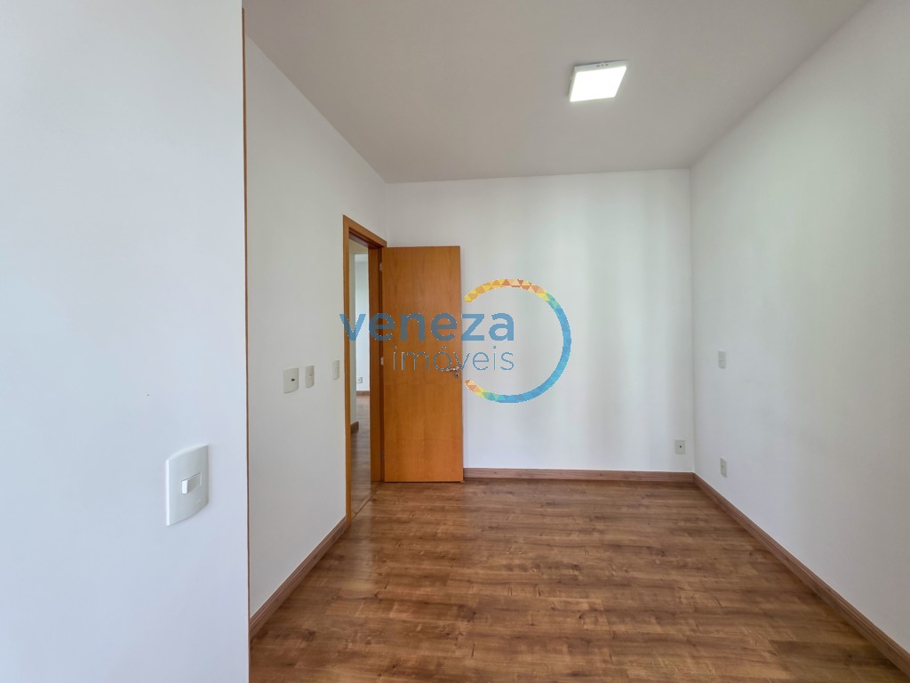 Apartamento para locação no bairro Gleba Palhano de Londrina com 69m<sup>2</sup> útil, 3 quartos, 1 vaga de garagem