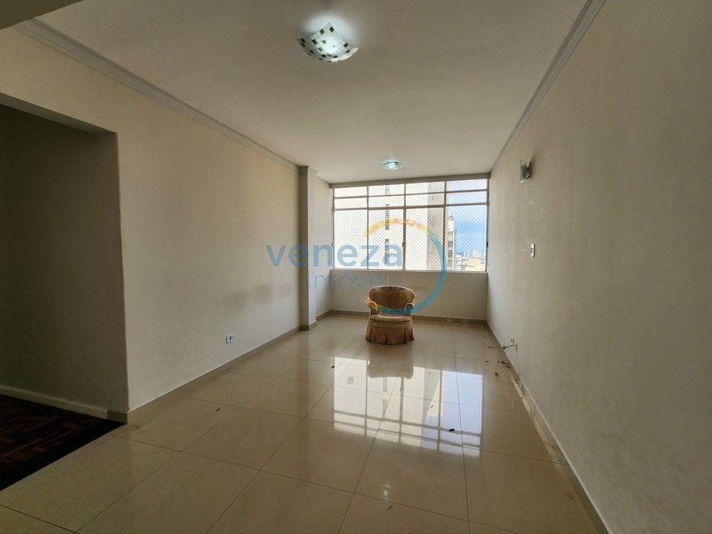 Apartamento para locacao no Centro em Londrina com 90m² por R$ 1.600,00