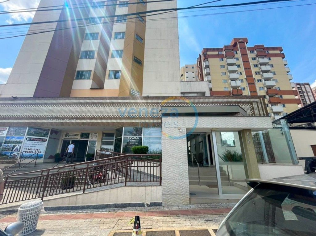Apartamento para locacao no Centro em Londrina com 66,09m² por R$ 1.400,00