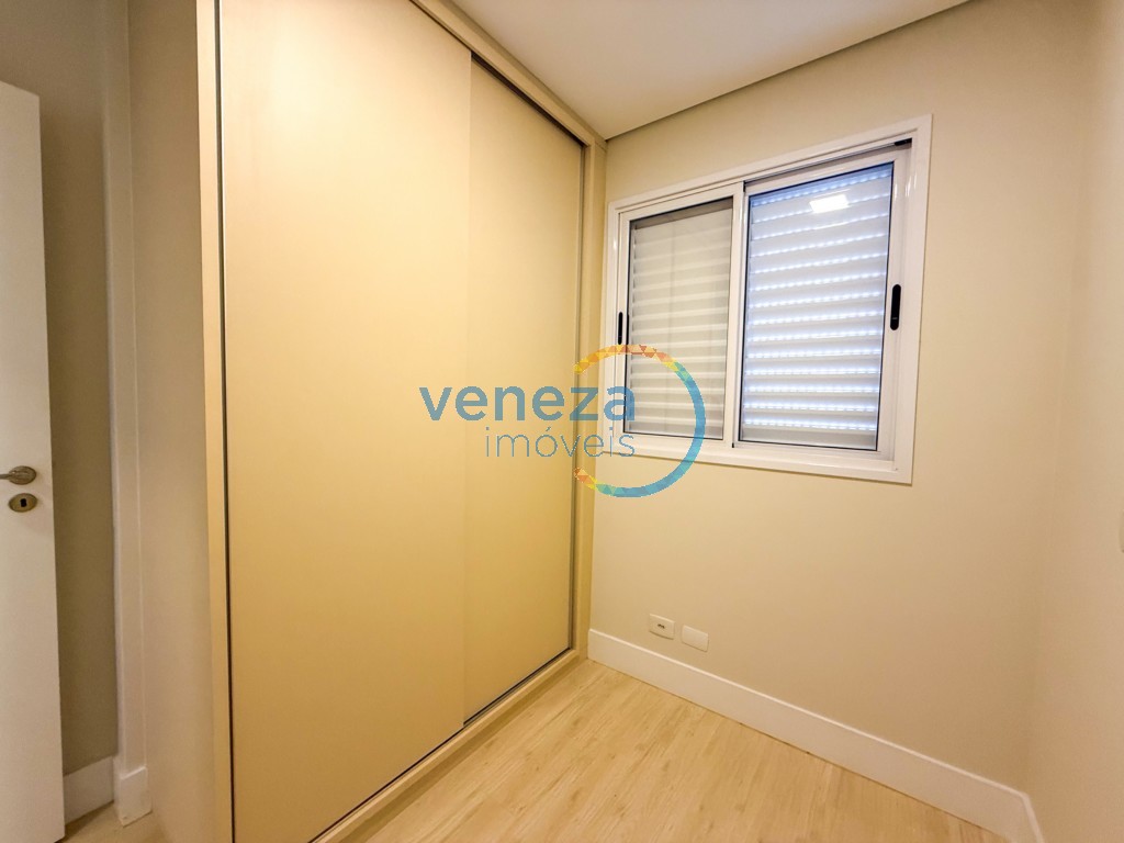 Apartamento para locação no bairro Gleba Palhano de Londrina com 75.38m<sup>2</sup> útil, 2 quartos, 1 vaga de garagem