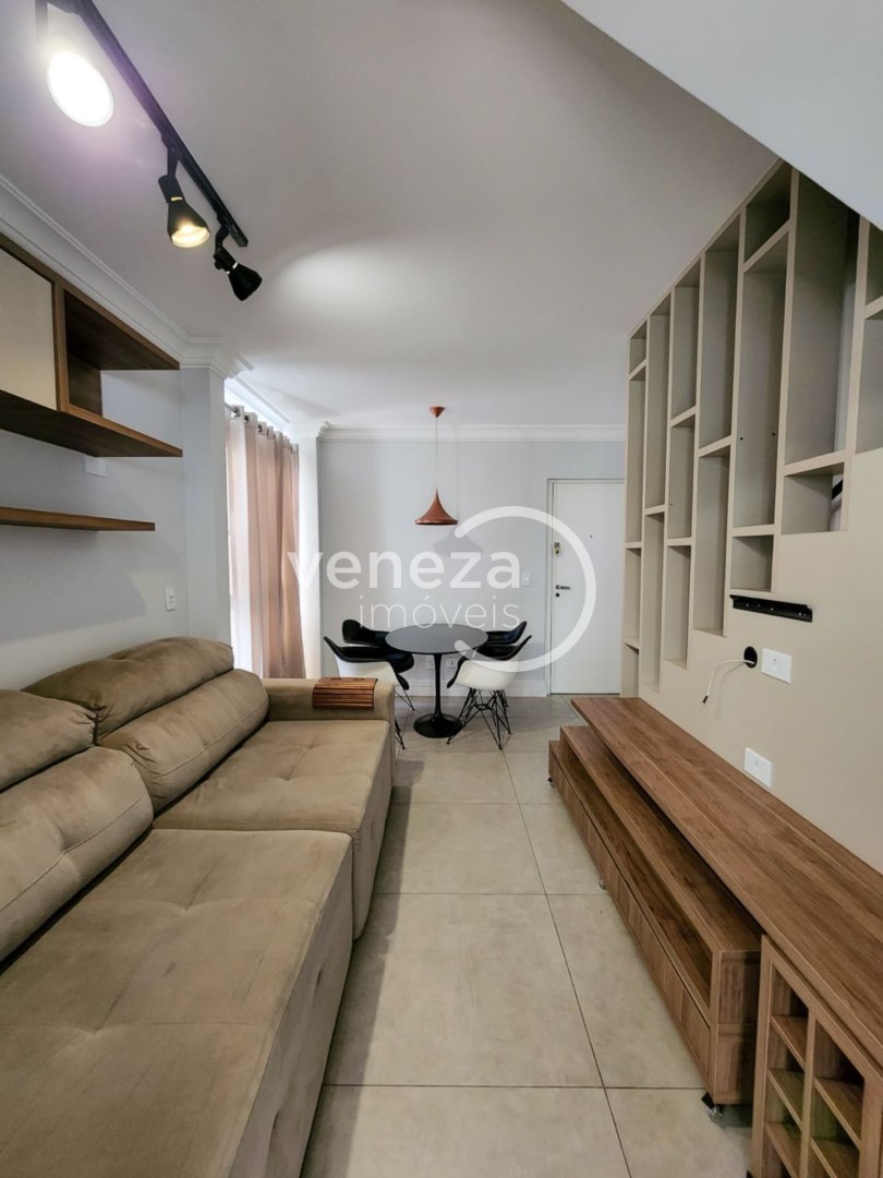 Apartamento para locacao no Centro em Londrina com 89,74m² por R$ 1.750