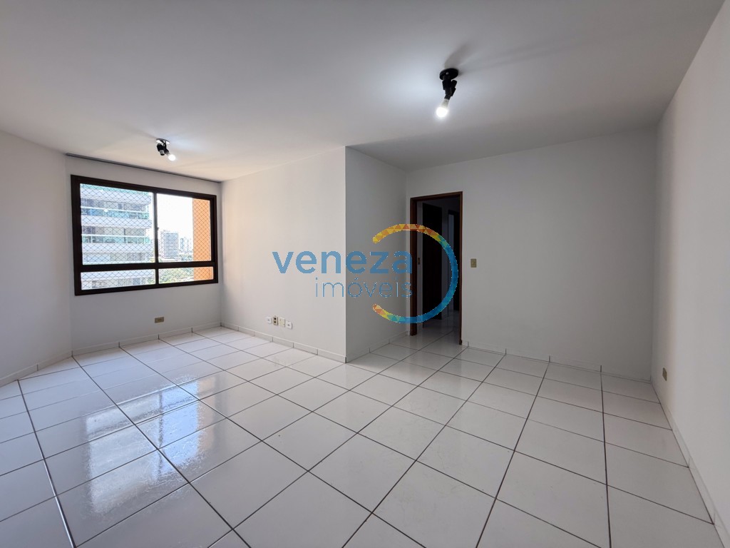 Apartamento para locacao no Centro em Londrina com 121,86m² por R$ 1.500,00