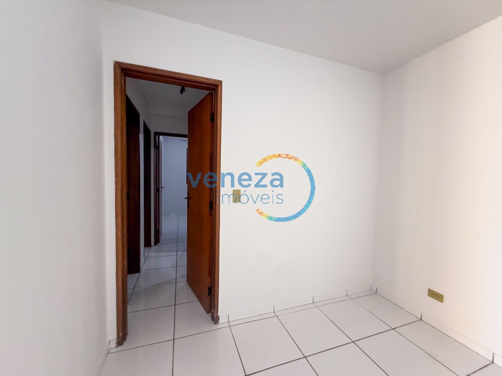 Apartamento para locação no bairro Centro de Londrina com 73.75m<sup>2</sup> útil, 3 quartos, 1 vaga de garagem
