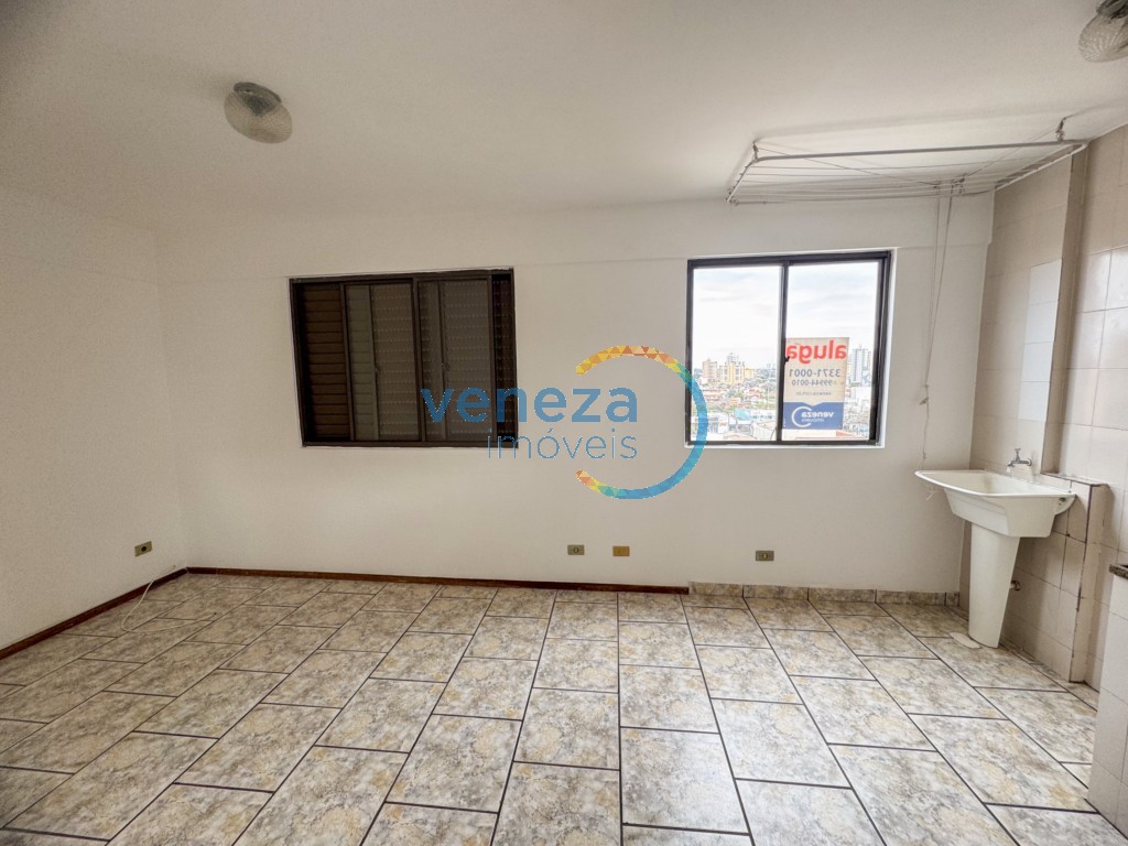 Apartamento para locação no bairro Ipiranga de Londrina com 33.55m<sup>2</sup> útil, 1 quarto