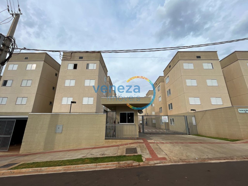 Apartamento para locacao no Semiramis Barros Braga em Londrina com 63,32m² por R$ 1.200
