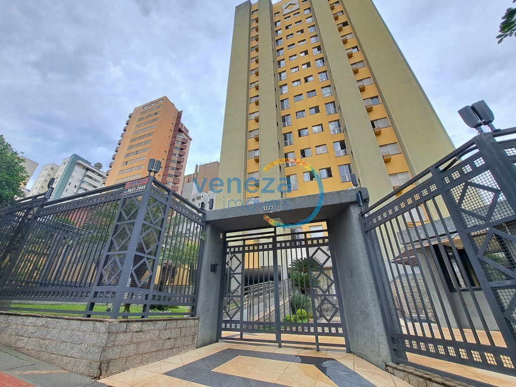 Apartamento para locacao no Centro em Londrina com 55,67m² por R$ 1.500,00