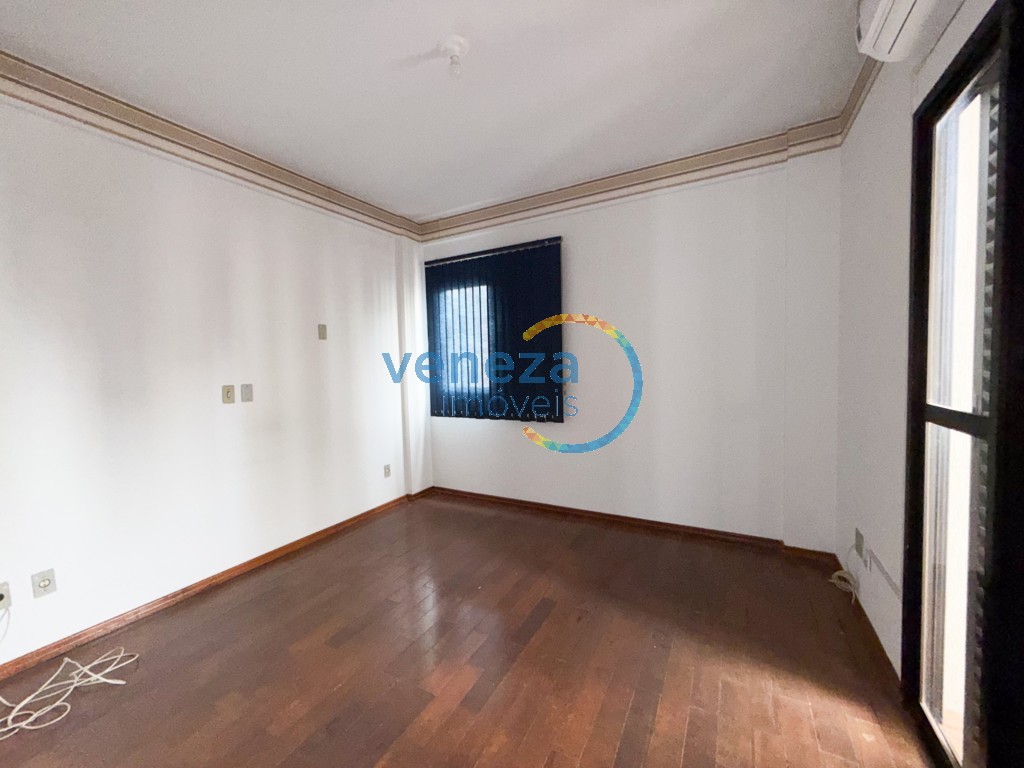 Apartamento para locação no bairro Centro de Londrina com 65m<sup>2</sup> útil, 2 quartos, 1 vaga de garagem