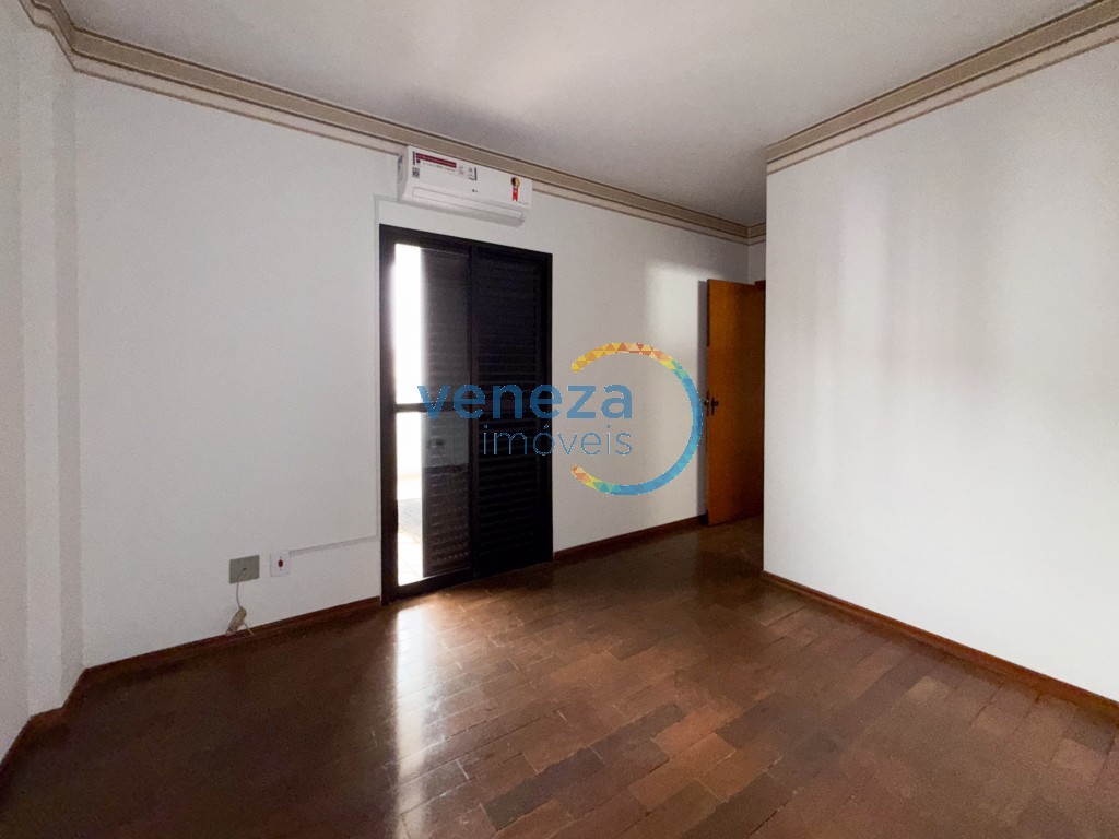 Apartamento para locação no bairro Centro de Londrina com 65m<sup>2</sup> útil, 2 quartos, 1 vaga de garagem