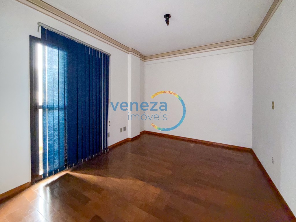 Apartamento para locação no bairro Centro de Londrina com 65m<sup>2</sup> útil, 2 quartos, 1 vaga de garagem