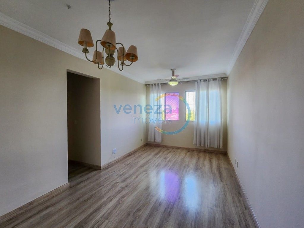 Apartamento para locacao no Industrial em Londrina com 89,37m² por R$ 1.237,50